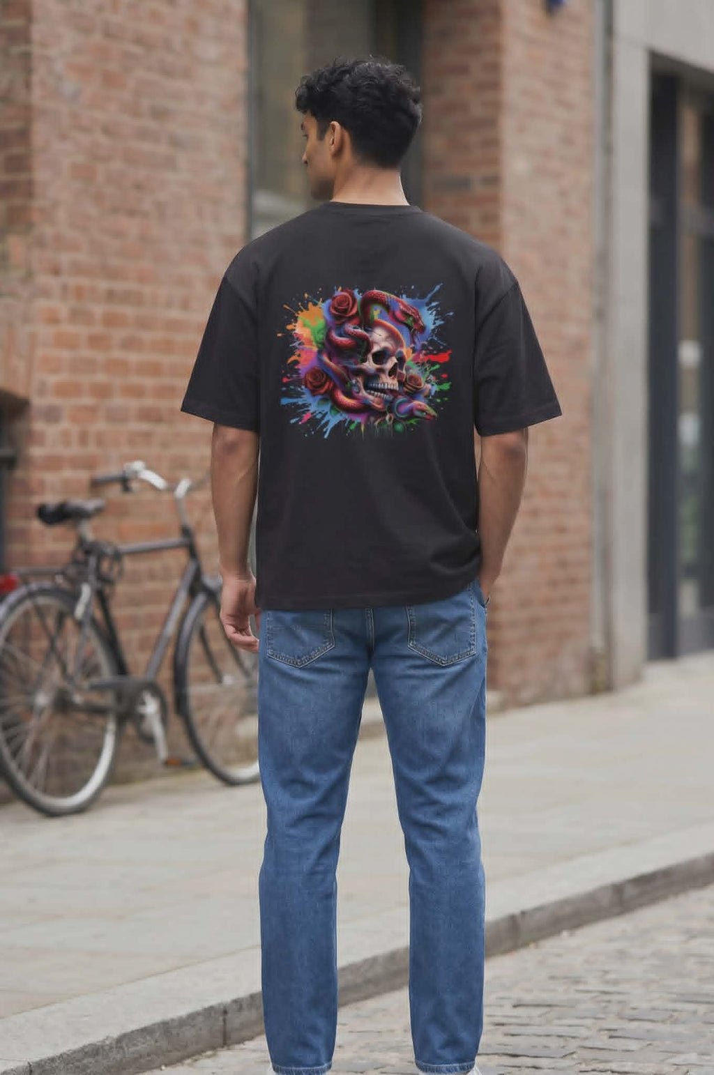 SNAKE SKULL TEE