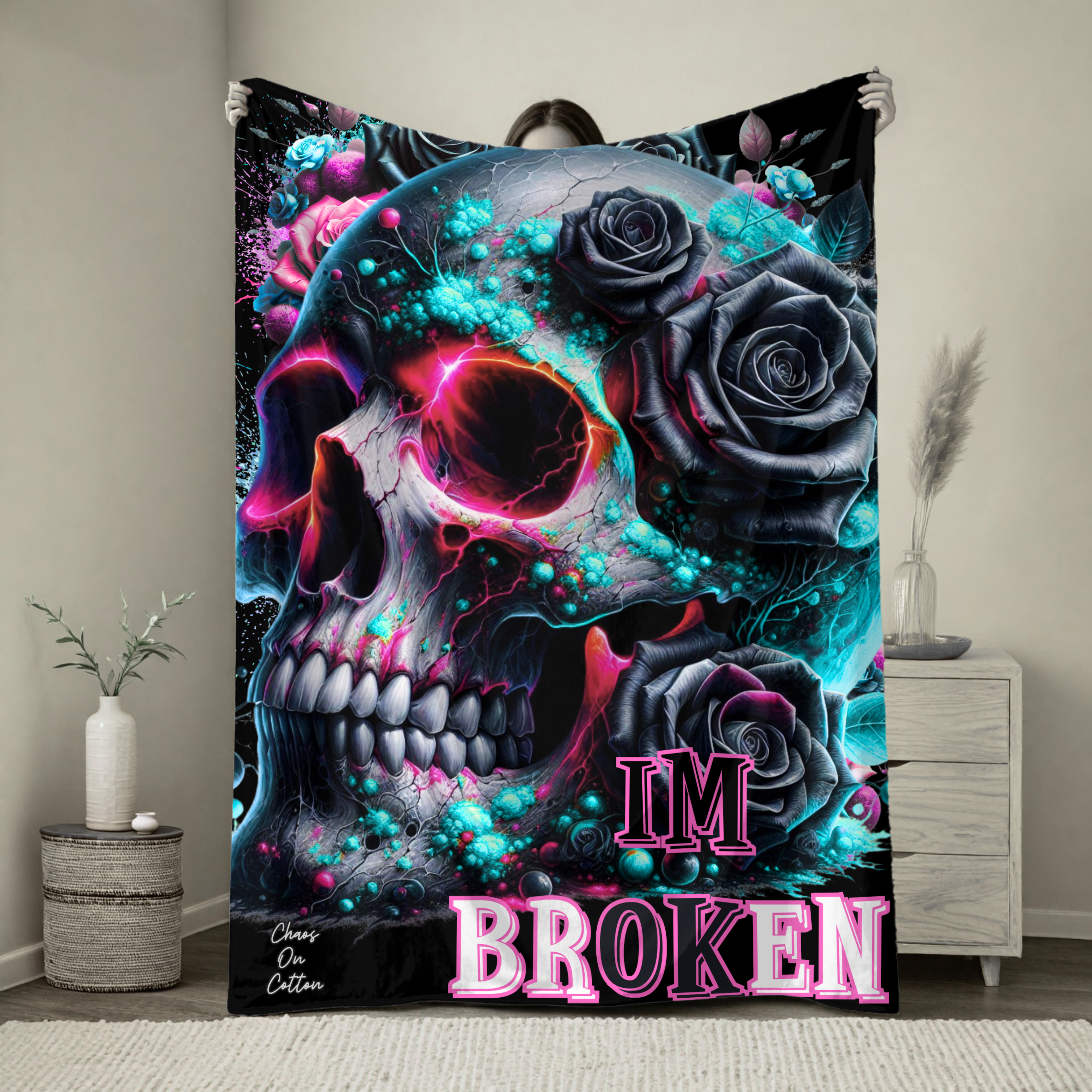 IM BROKEN ADULT BLANKET