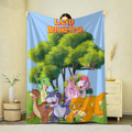 DINO CUDDLE KIDS BLANKET