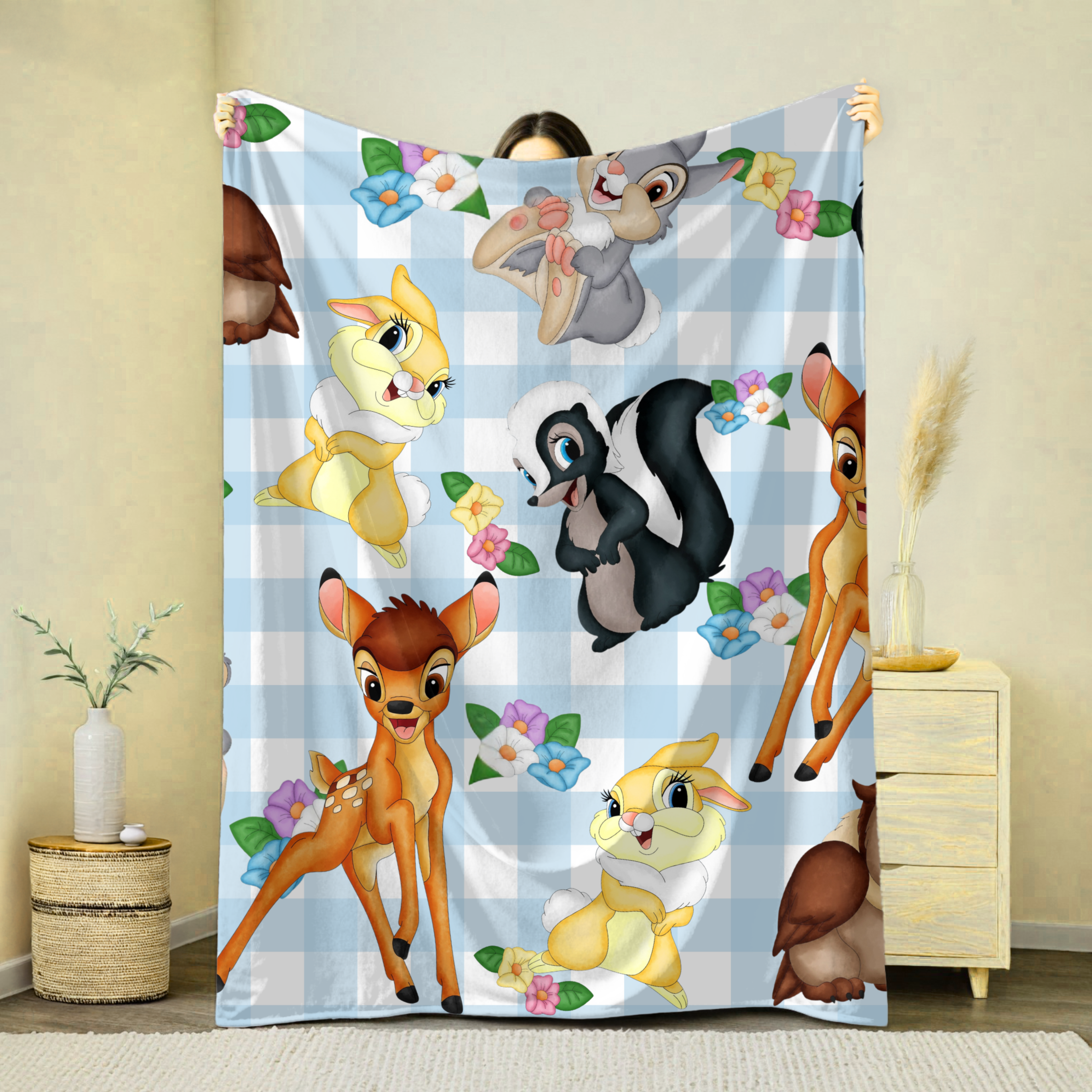 FOREST FRIENDS KIDS BLANKET