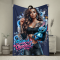 BLUE ALIEN BLANKET