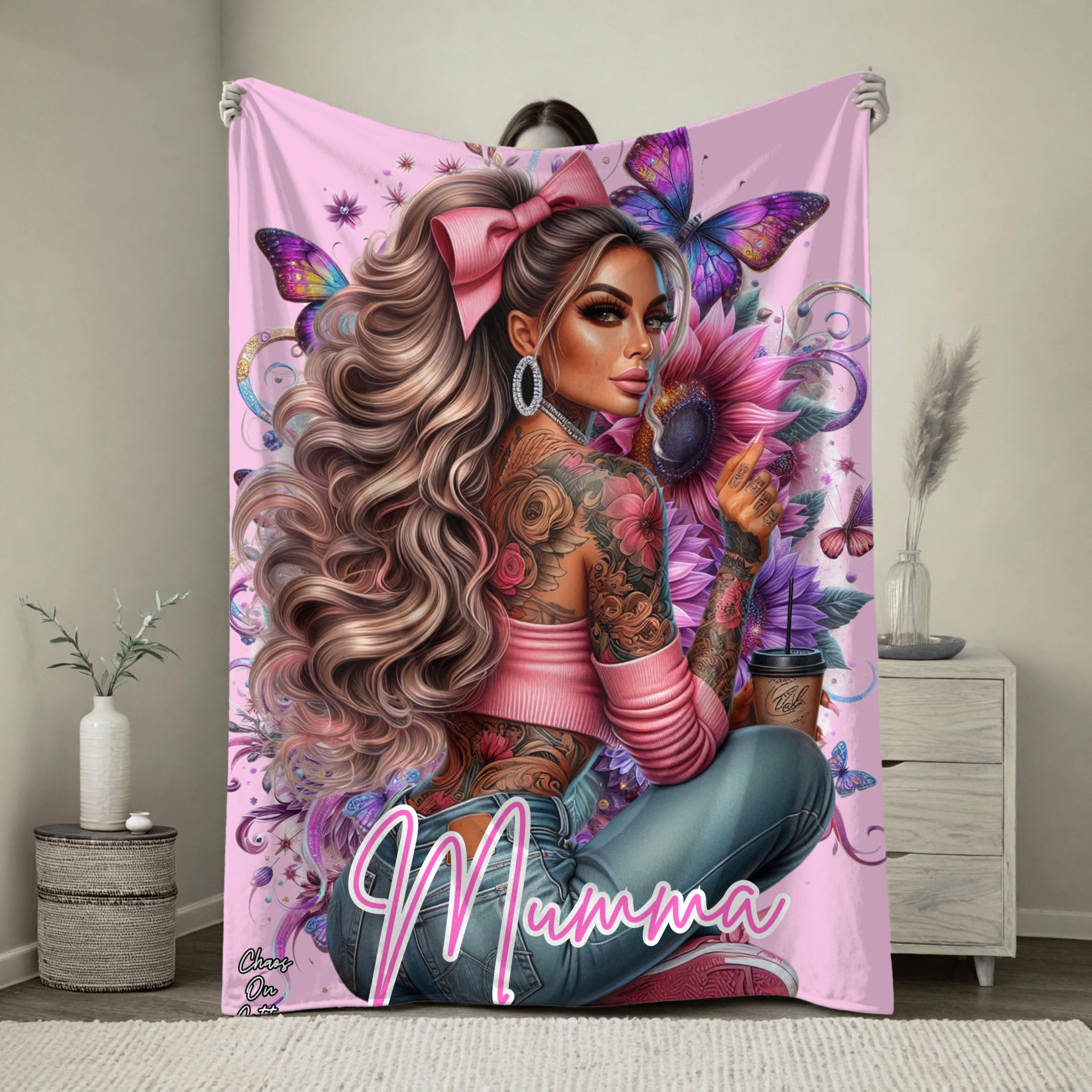 PINK MUMMA OG BLANKET
