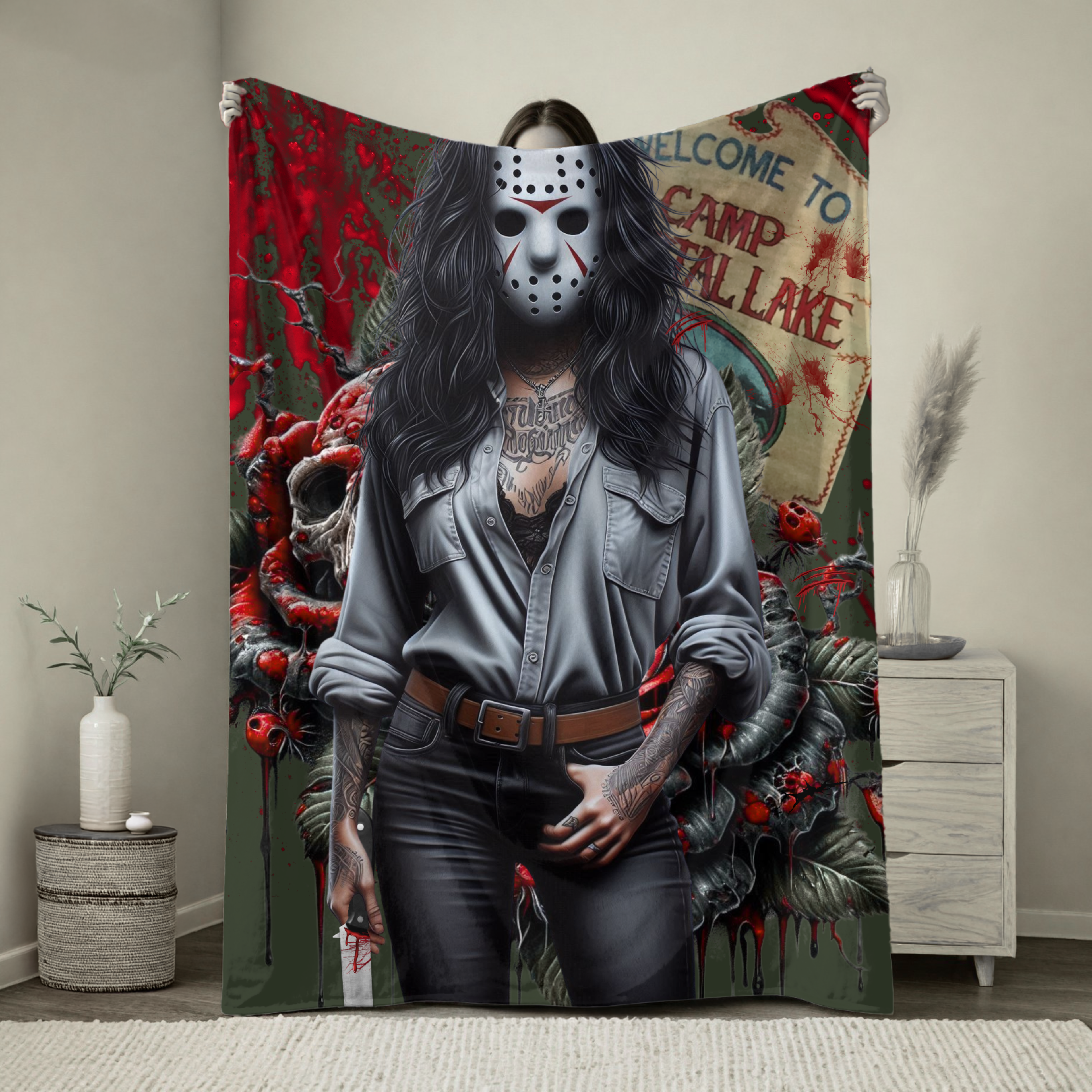CAMP CRYSTAL LAKE BLANKET