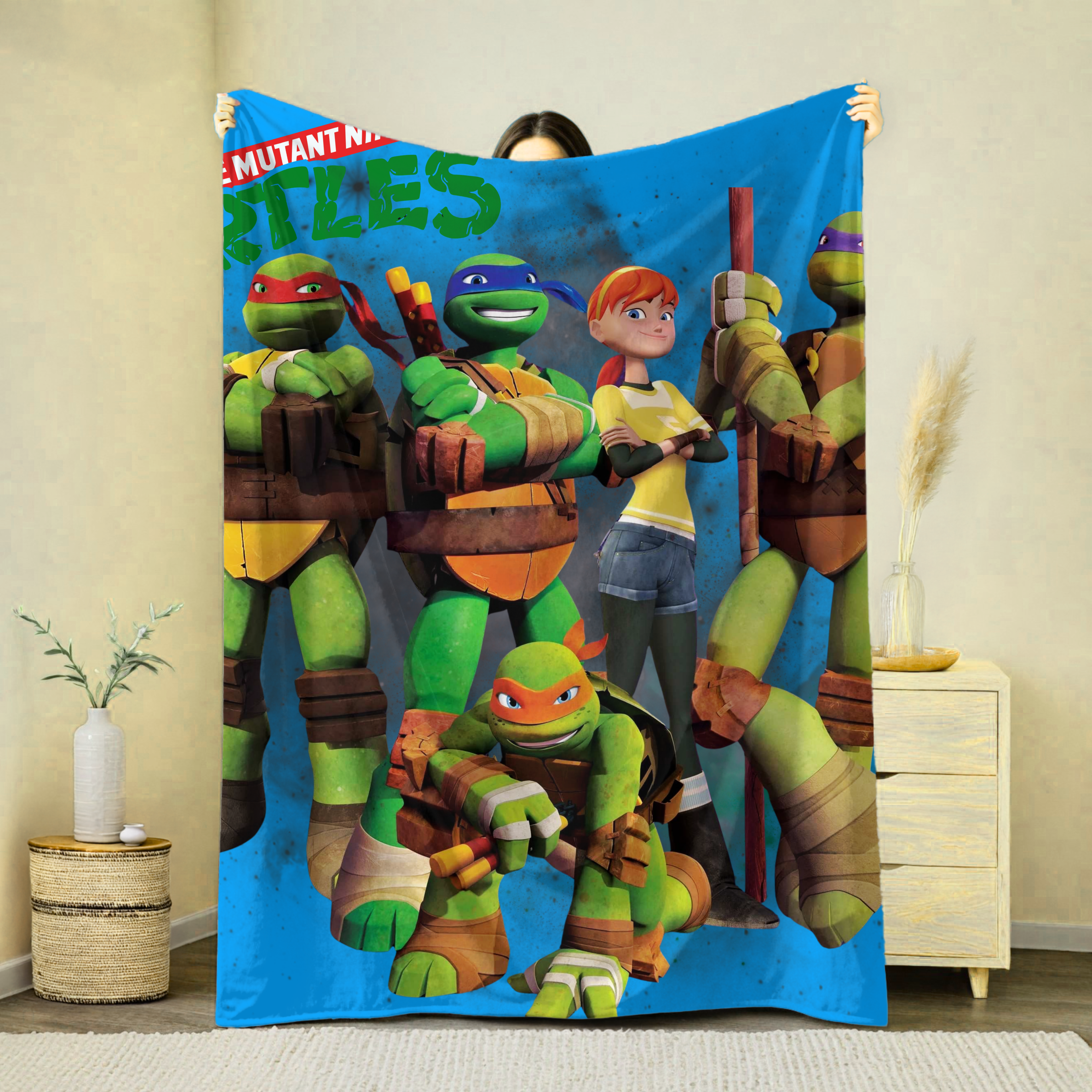 NINJA T KIDS BLANKET