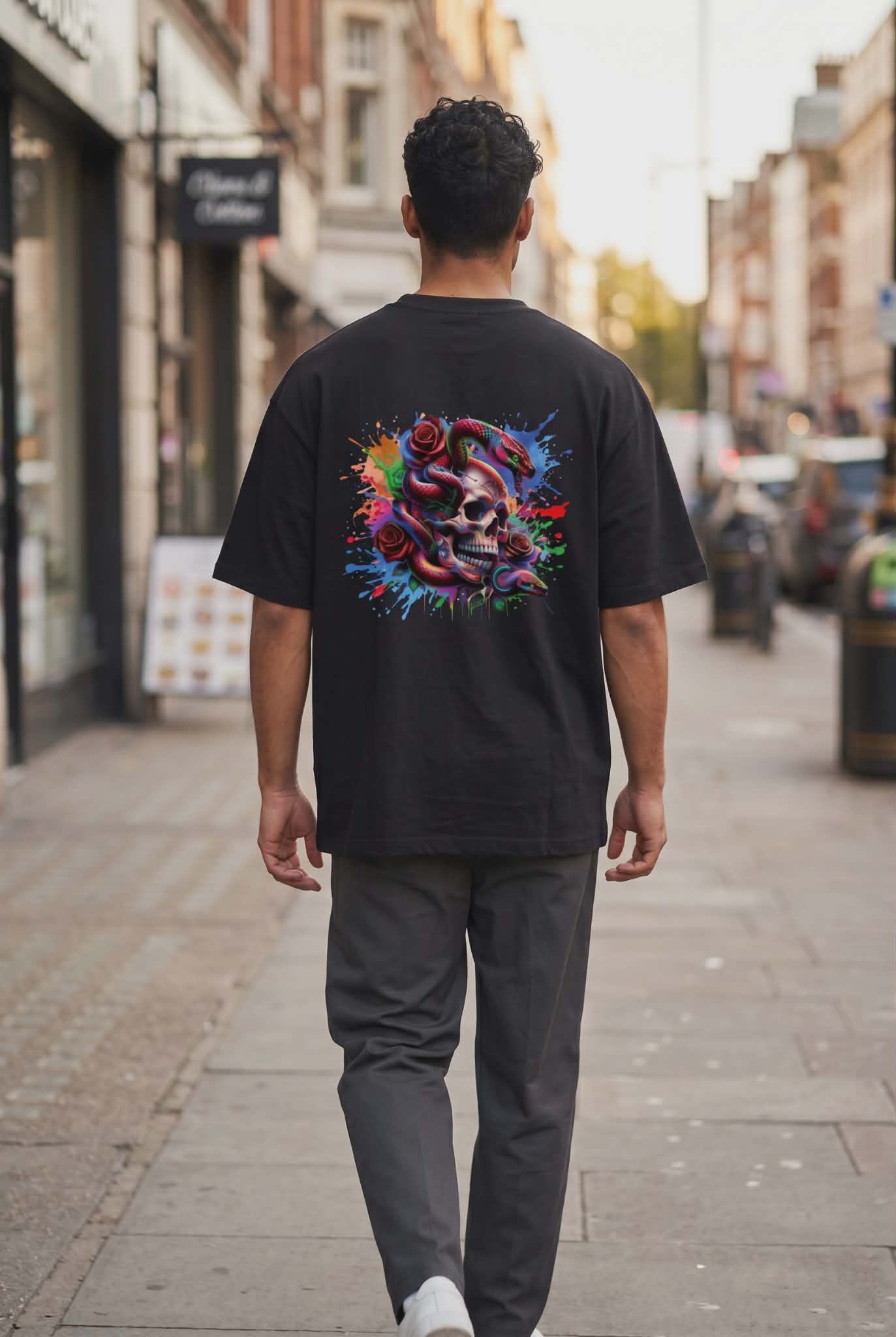 SNAKE SKULL TEE