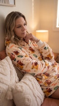 Little pride Fleece-lined hooded blanket